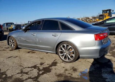 2012 Audi A6 Prestige из США, поврежденный, VIN WAUHGAFC1CN151665